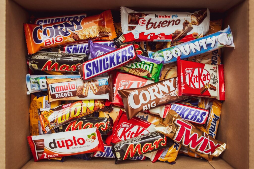 オーストラリアで買えるお菓子のイメージ
