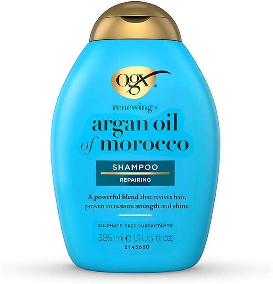 OGX アルガンオイル オブ モロッコ シャンプーのボトル